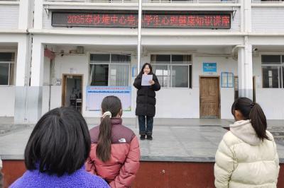 通城县沙堆镇沙堆中心完小：“健康心灵，快乐成长”