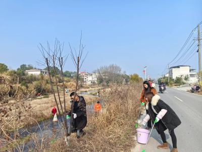 通城县大坪乡：开展清洁河流行动  共筑生态美好家园