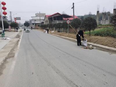 通城县沙堆镇湾船咀村：全民动员 垃圾清理焕新颜