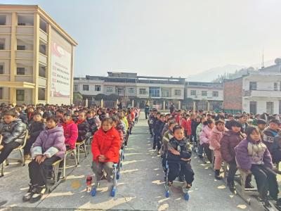 通城县关刀镇云溪学校举行2025年春季开学典礼