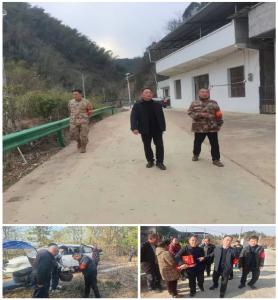 通城县四庄乡：干部坚守防火一线 守护青山绿水过新年