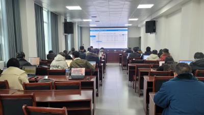 通城县大坪乡开展农村集体“三资”监管平台建设业务培训会