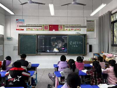通城县沙堆镇天灯岭小学开展清明主题系列教育活动
