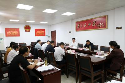 通城县政府党组深入贯彻中央八项规定精神学习教育读书班暨理论学习中心组会议召开