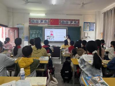 通城县大坪乡水口学校：国家安全入人心，校园安全共守护