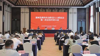 通城县新的社会阶层人士联谊会第二次会员代表大会召开