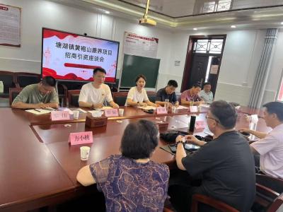 通城县塘湖镇：以商招商激活发展新动能 优化环境构筑投资新高地