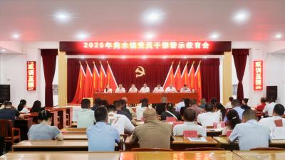 通城县隽水镇召开2025年党员干部警示教育会