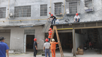 通城县隽水镇：7户违法建筑物被依法实施拆除