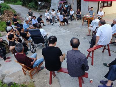 通城县马港镇踏水村：弘扬三大精神 汇聚乡村振兴支点力量