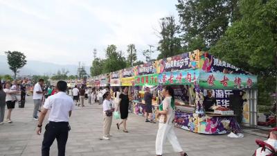 视频-通城县大坪乡啤酒美食音乐节开幕 点燃夏日激情 