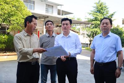 杨修伟调研督导安置点选址建设工作