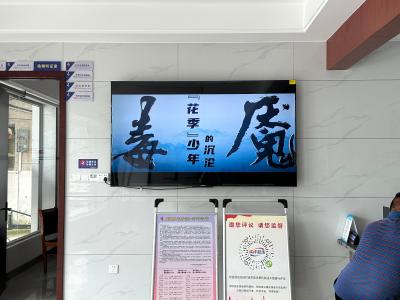 通城县沙堆镇：电子屏“全天候上线” 禁毒宣传“可视化渗透”