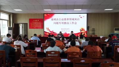 视频-通城县召开公益慈善领域突出问题专项整治工作部署会 