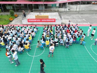 防“溺”未然 安全一“夏”丨通城县隽水镇油坊村开展防溺水安全知识宣讲