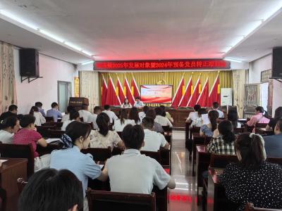 筑牢思想根基 凝聚奋进力量丨通城县石南镇召开2025年发展对象暨2024年预备党员转正培训会