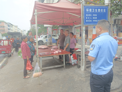 通城县石南镇多部门联动整治集镇乱摆摊设点 助力提升镇容镇貌