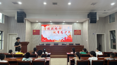 学抗战精神，做有为青年丨武昌理工学院人工智能学院“启元计划”星火志愿服务队到通城县隽水镇开展红色教育活动