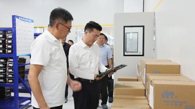 杨修伟走访调研重点企业：加强沟通对接 服务企业发展