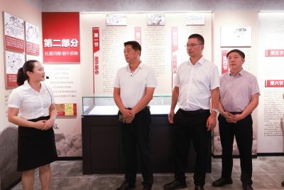 通山县考察团来通城开展红色研学交流合作洽谈