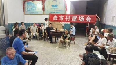 通城县麦市镇：小板凳“围”出新路，屋场会同筑家园
