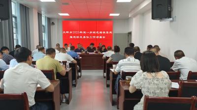 【文明实践在行动·移风易俗】通城县大坪乡：部署移风易俗工作 共筑文明新风尚