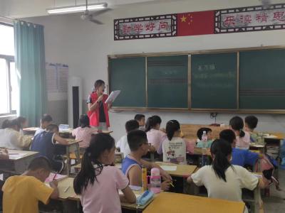 通城县关刀镇开展 “红心育苗・三大精神润童心” 新时代文明实践活动