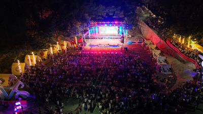 【聚焦黄龙山帐篷嘉年华】乐购湖北·桂香缘你2025通城黄龙山帐篷嘉年华开幕 
