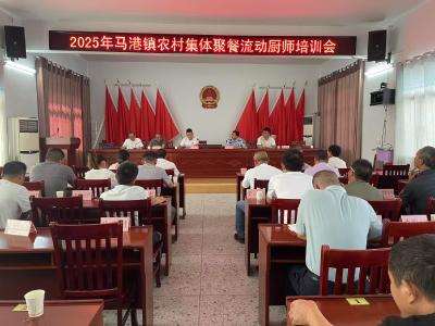 通城县马港镇：开展农村集体聚餐食品安全培训
