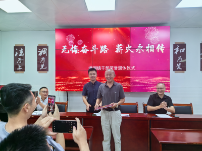 无悔奋斗路 薪火永相传丨通城县塘湖镇举行退休干部荣退仪式