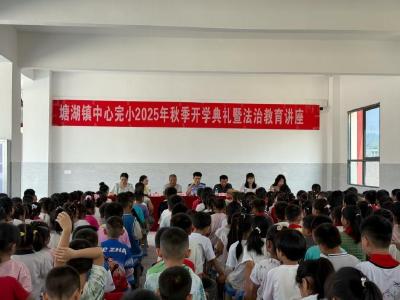 通城县塘湖镇中心完小开展禁毒主题教育系列活动