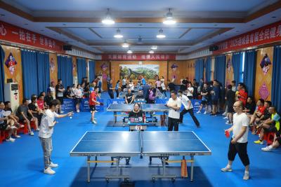 通城县首届全民健身系列赛事之乒乓球赛圆满落幕  