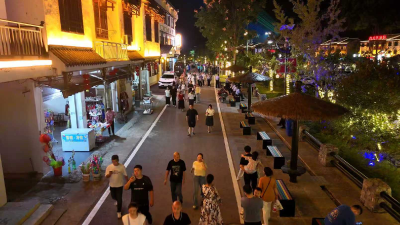 【聚焦药姑山古瑶村】通城药姑山古瑶村景区开园迎客 民宿餐饮火热带动村民 “家门口” 增收