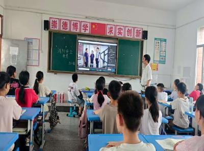 通城县麦市镇陈塅完小开展消防安全教育
