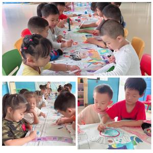 通城县关刀镇高冲小学幼儿园：童心绘梦贺国庆 萌娃献礼颂祖国
