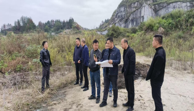 通城县石南镇开展土地增减挂钩项目地块核查工作