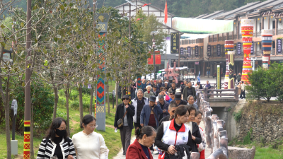 重阳寻趣瑶寨间！赤壁300位长者打卡通城药姑山 乐享暖心秋日游