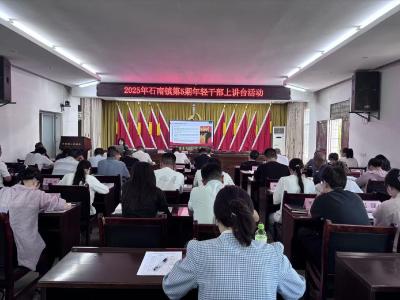 通城县石南镇：年轻干部上讲台 以讲促学严把党员“入口关”