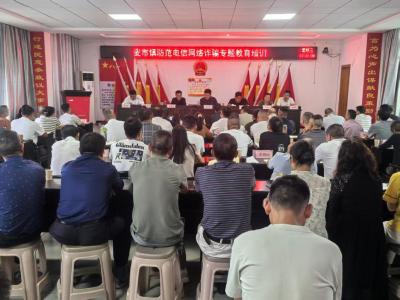 通城县麦市镇：反诈禁毒双管齐下 共筑平安幸福家园