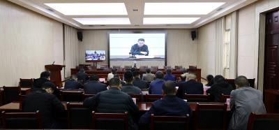 通城县收听收看全市冬季火灾防控工作暨“119”消防宣传月活动部署视频会议