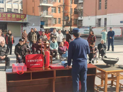 通城县隽水镇白沙社区开展“全民消防，生命至上”消防宣传月主题活动