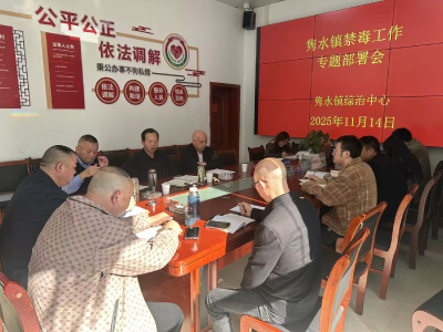 通城县隽水镇召开禁毒工作专题部署会