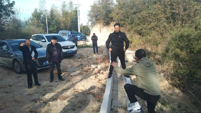 通城县石南镇虎岩片区水渠维修工程通过验收，为农业灌溉“保驾护航”