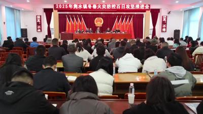 视频-通城县隽水镇召开2025年冬春火灾防控百日攻坚推进会