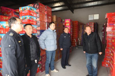 通城县多部门联合开展烟花爆竹安全专项检查