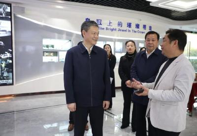 庄光明来通城调研民营经济发展和平安建设工作