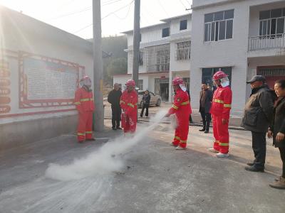 通城县马港镇平湖村：开展消防应急演练 筑牢安全防护网
