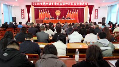 通城县隽水镇召开2025年冬春火灾防控百日攻坚推进会