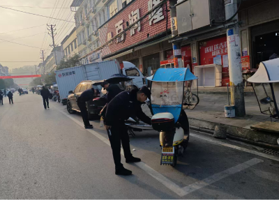 通城县石南镇开展电动车、摩托车非法改装整治行动