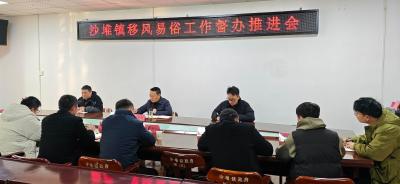 通城县沙堆镇召开移风易俗工作督办推进会